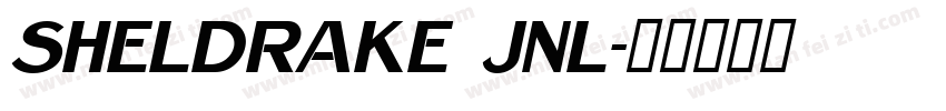 Sheldrake JNL字体转换